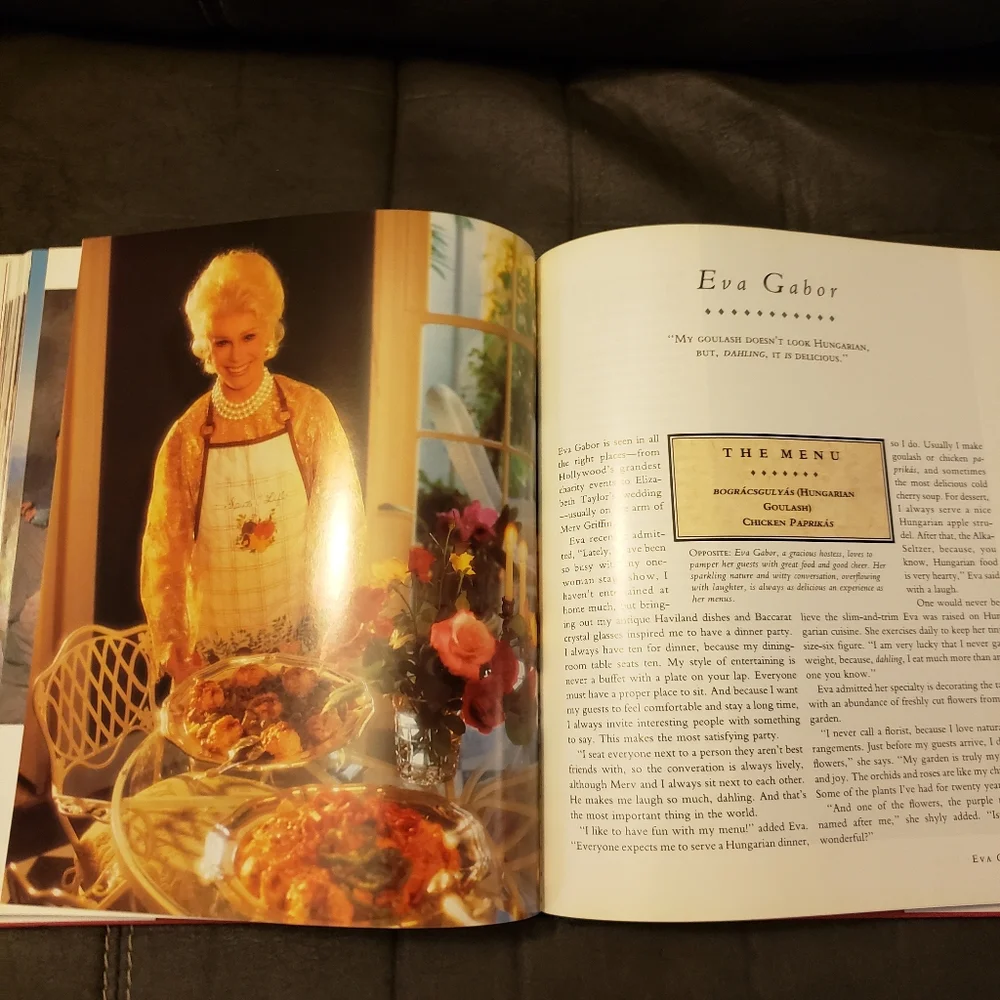 The Life Styles of the Rich and Bamous Cookbook ‎ Hardback